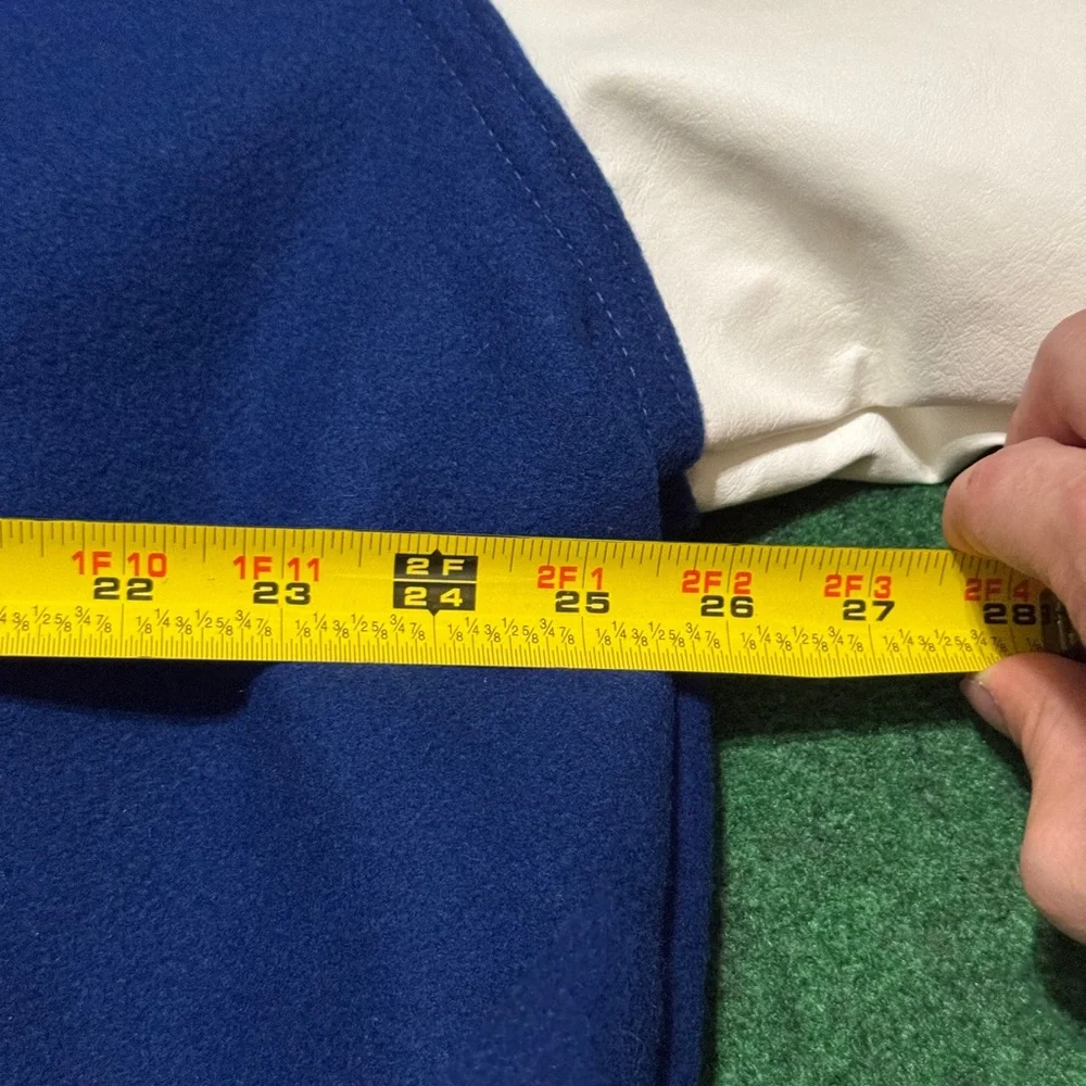 Vintage Fort Leboeuf Football Blank L/XL 90s Wool Varisty High School Jacket
